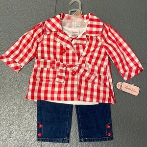 Little Lass 3 Piece Outfit Size 4T
